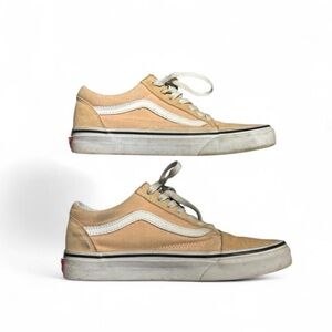 Vans pink and White Sneakers